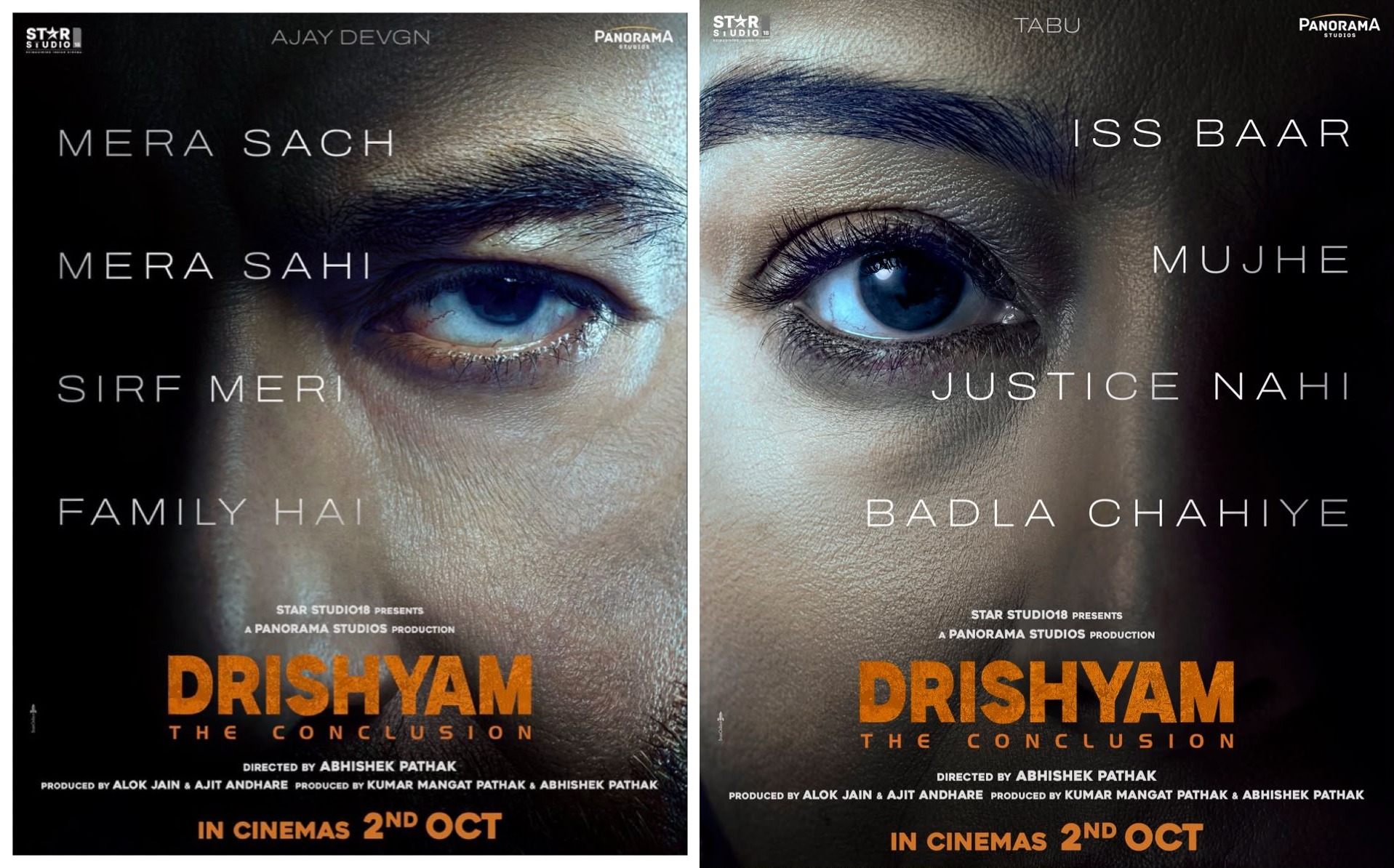 Drishyam: The Conclusion Is Coming! Ajay Devgn Returns as Vijay Salgaonkar for the FINAL Game With Tabu, Jaideep Ahlawat & Prakash Raj